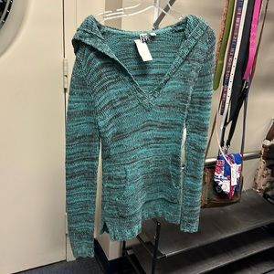 💜Roxy Green Sweater S